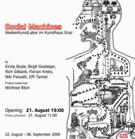 Social Machines - Eröffnung am 21. August 19:00